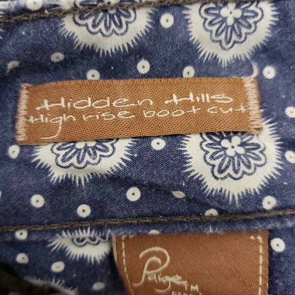 Paige Hidden Hills High Rise Boot-cut Jeans - Picture 13 of 16